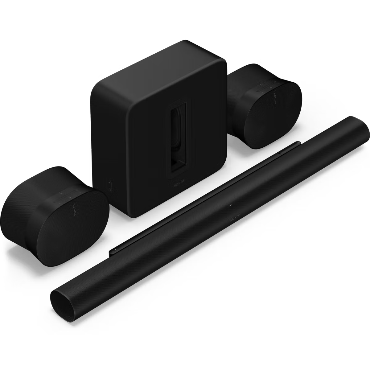 Sonos Ultimate Immersive Set with Arc Ultra Arc Ultra + Sub 4 + 2x Era 300