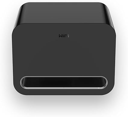 WiiM Sub Pro – 8" 250 W Wireless Smart Subwoofer AI RoomFit™ Calibration Wi-Fi 6 & Bluetooth 5.3 25 Hz Deep Bass Works Streamers, Amps & Any RCA Sub-Out System Black Visit the WiiM Store