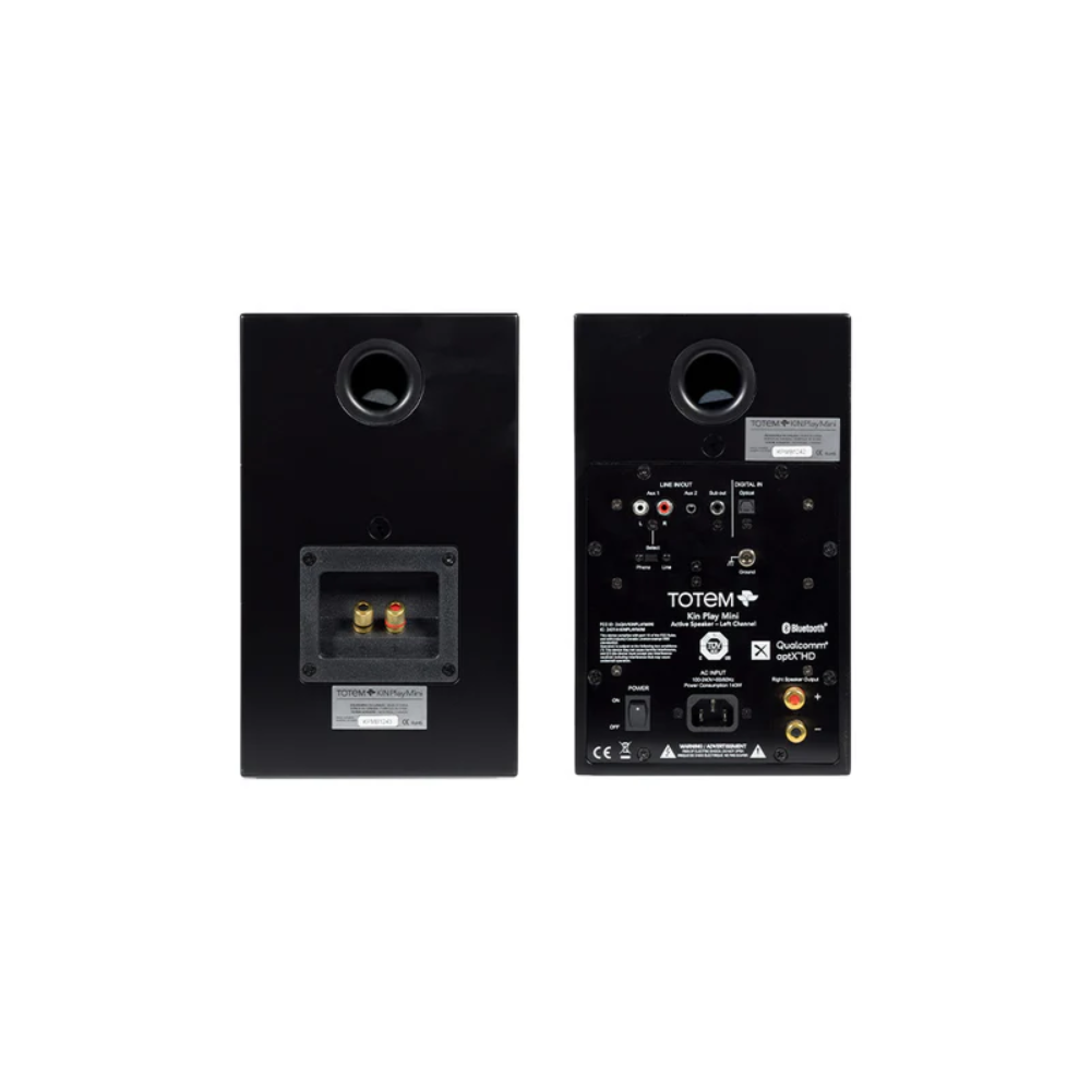 KIN PLAY MINI Bluetooth Amplified Bookshelf Speaker (pair)