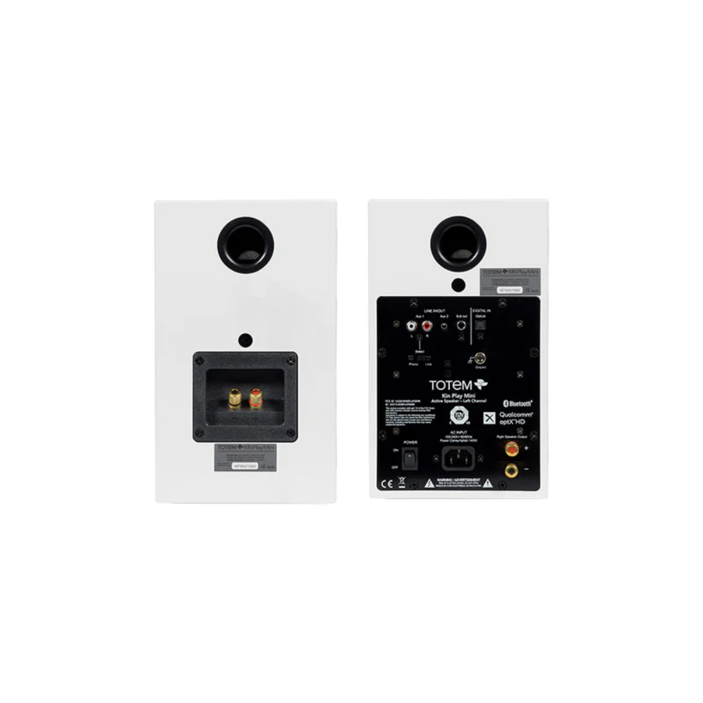 KIN PLAY MINI Bluetooth Amplified Bookshelf Speaker (pair)