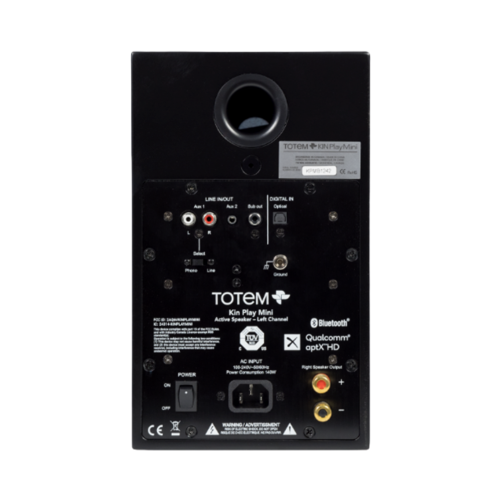Totem KIN Play Mini Bluetooth Speakers (Pair) (Demo)