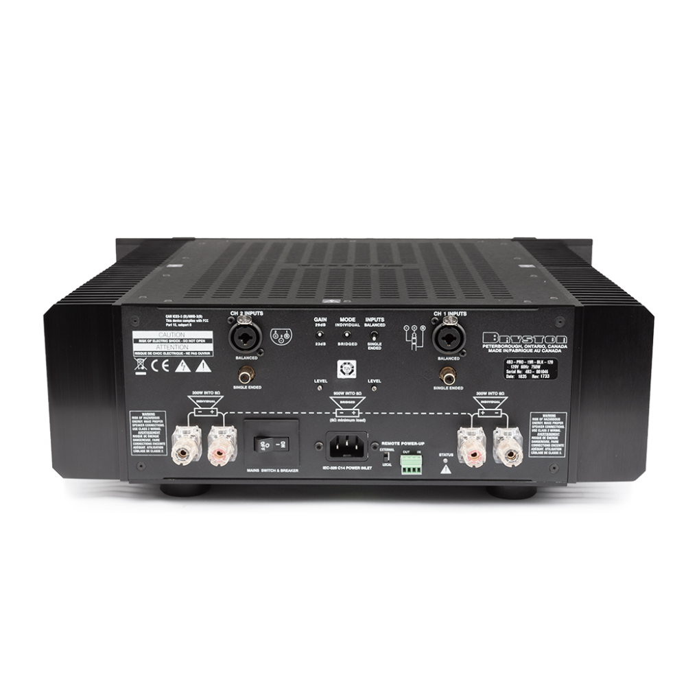 4B Cubed Dual-Mono Amplifier