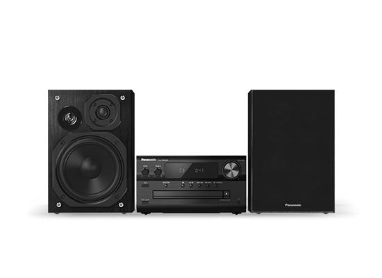 Panasonic SC-PMX90K - Stereo system with LincsD-Amp, 3-way speakers, AUX-IN auto play and optical input to enrich your music listening experience True High-Resolution audio quality