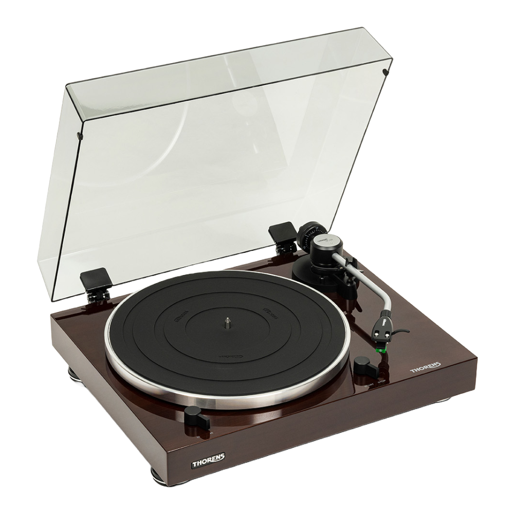 THORENS TD 204 Belt Drive Turntable High Gloss Walnut (Demo) THORENS TD 204 Belt Drive Turntable High Gloss Walnut (Demo)