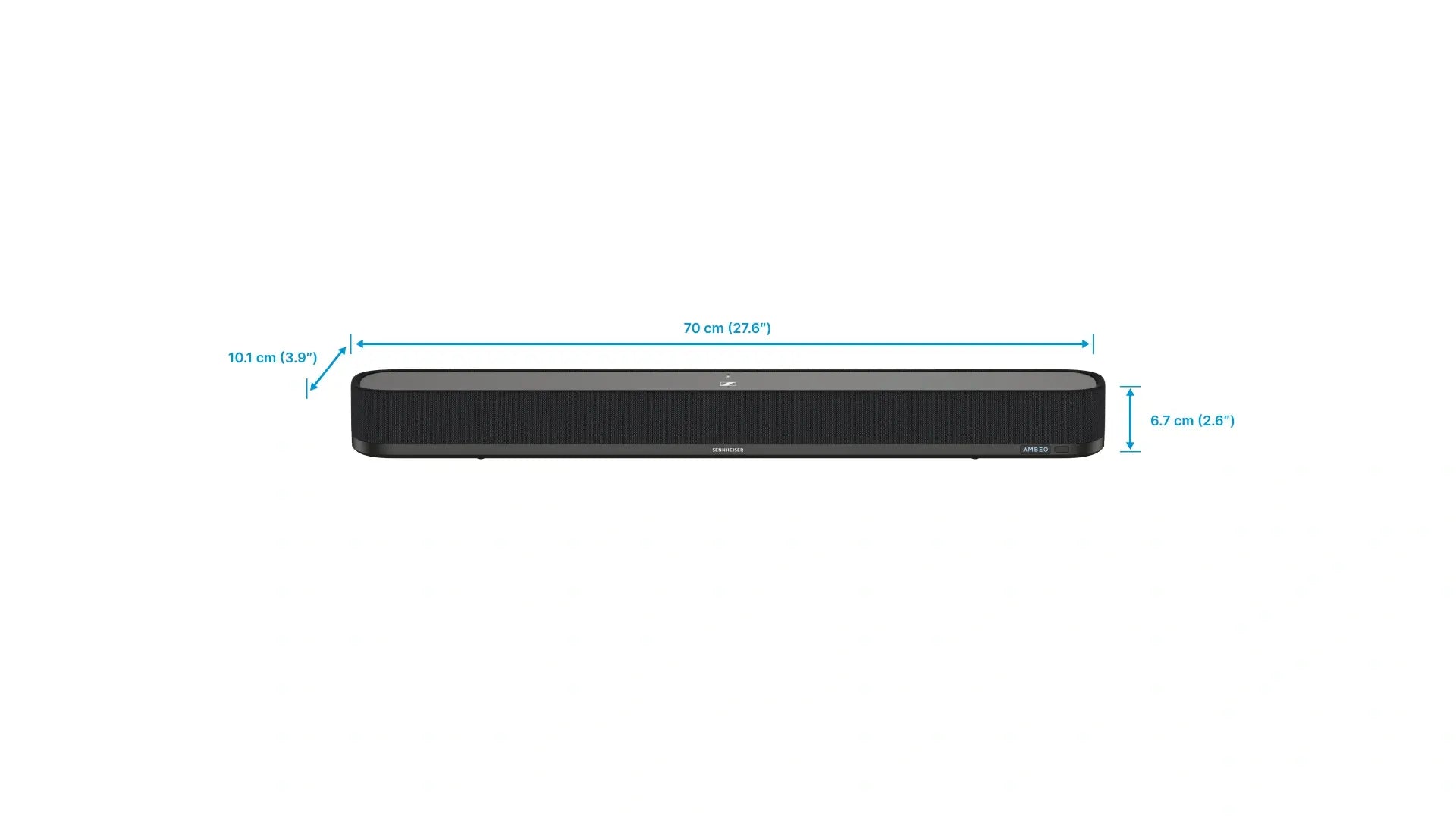 Sennheiser AMBEO Soundbar Mini Black