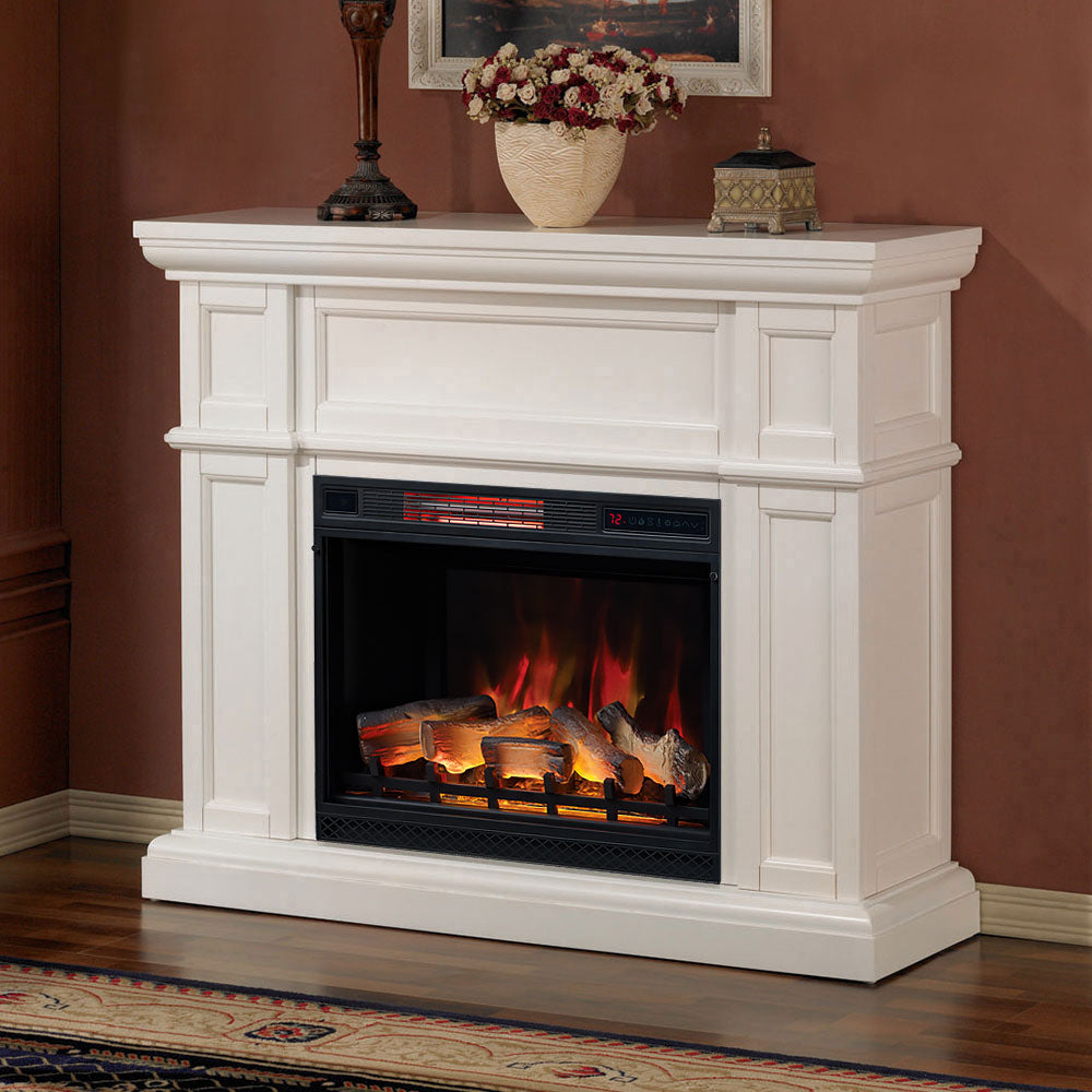 Artesian Mantle Cottage Revival - White