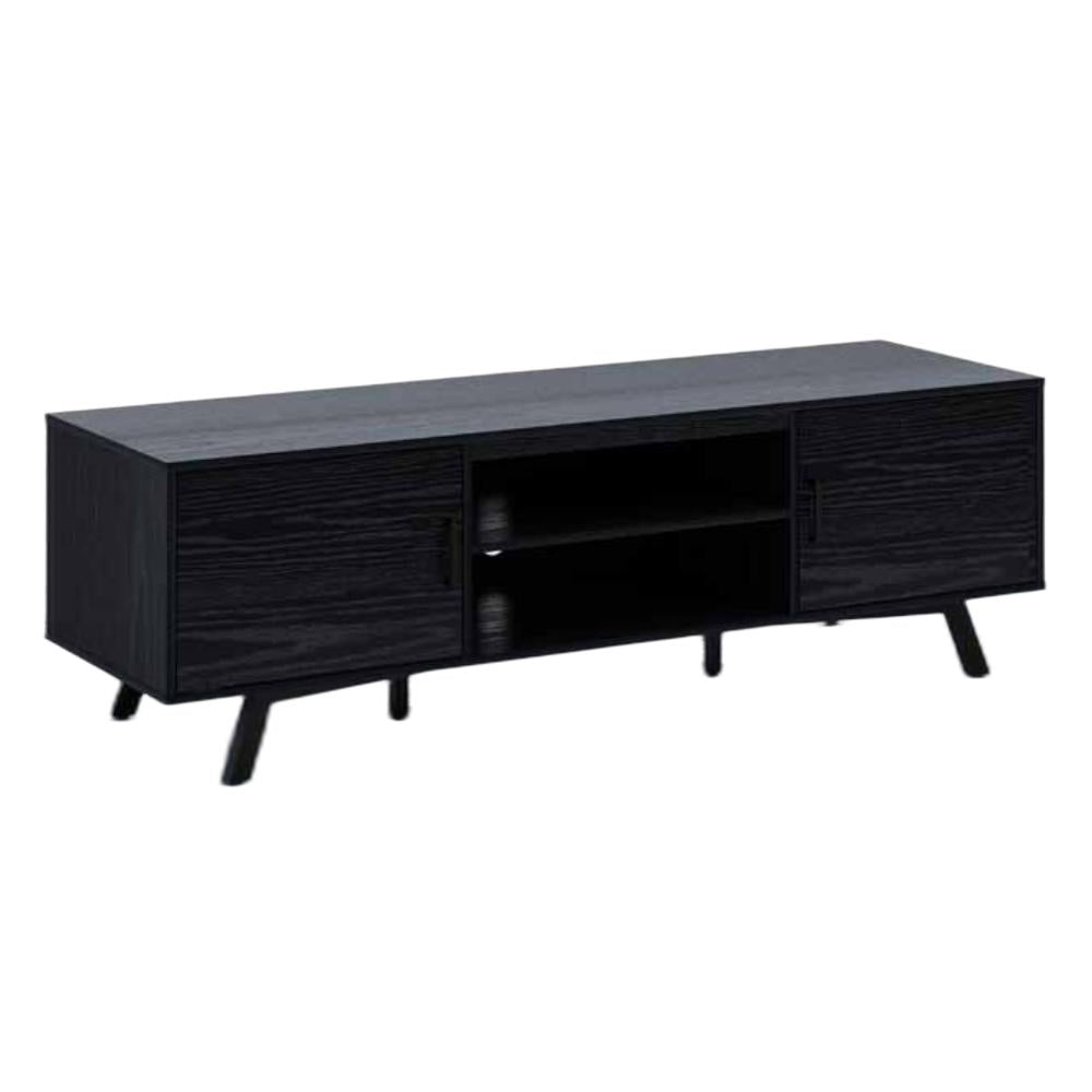 Sonora S20V65MB TV cabinet - 65" wide - 2 Cabinets - Black
