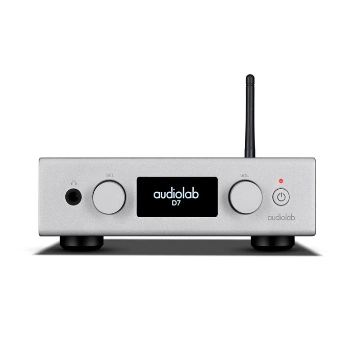 Audiolab D7 Digital Hub With Dac Silver Headphone Amplifier (Demo)