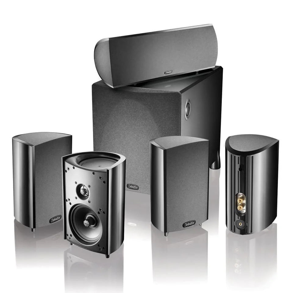 Definitive Technology Home Theater Immersive 5.1 Surround Sound System Used As-Is