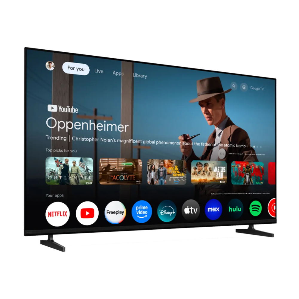 Sony BRAVIA 2 II  4K Processor X1™ 4K Ultra HD  High Dynamic Range (HDR)  Smart TV (Google TV)