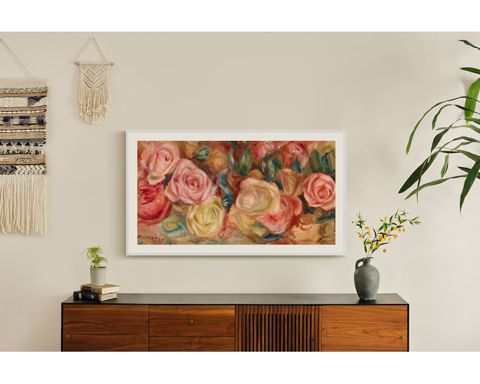 Samsung 75 Inch The Frame LS03D QLED 4K Art Mode Smart TV with Wall mount