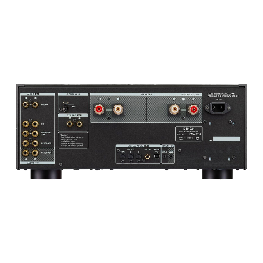 Denon PMA-A110 Integrated Amplifier Music Streamer Black
