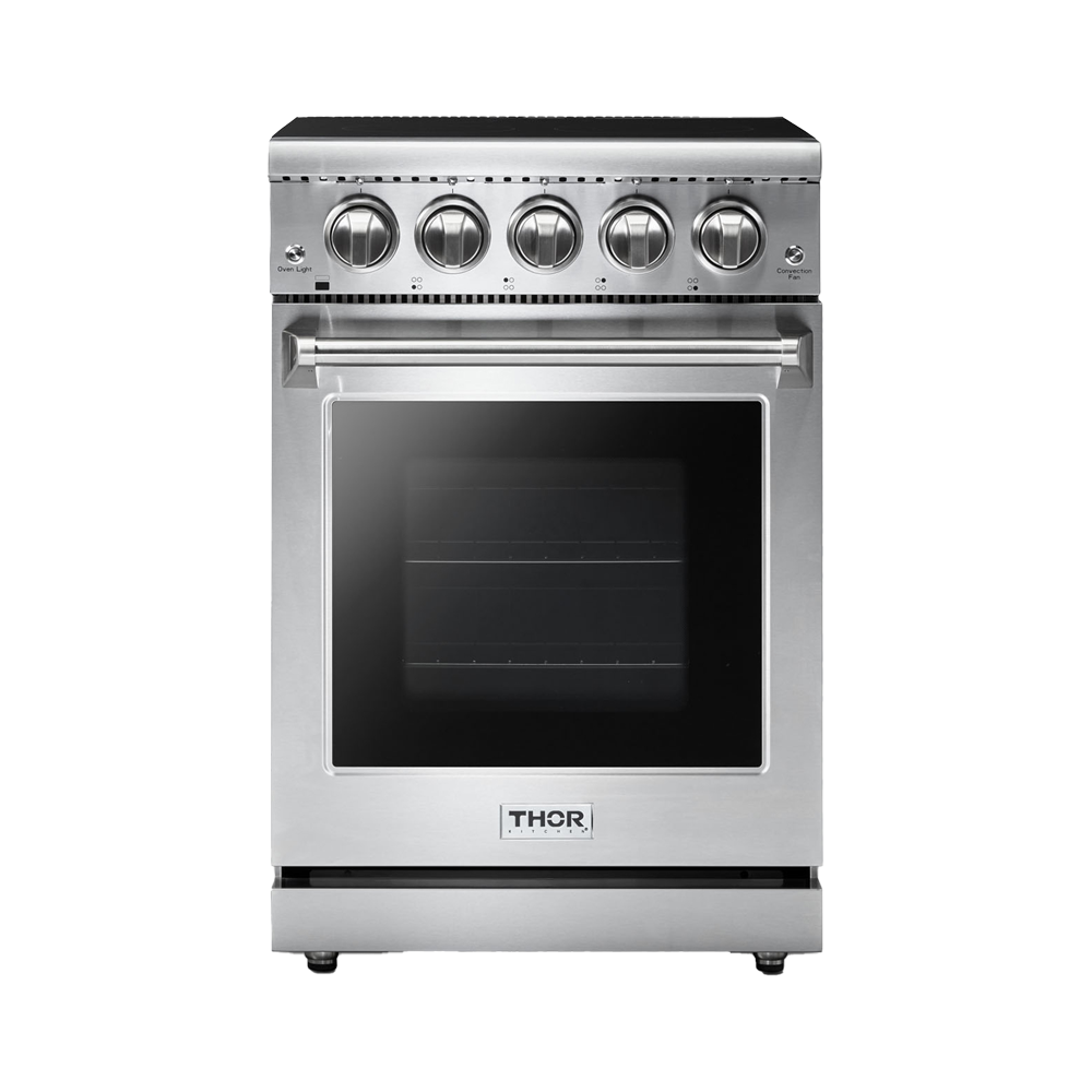 24 inch Pro-Style Electric Range - Radiant Top