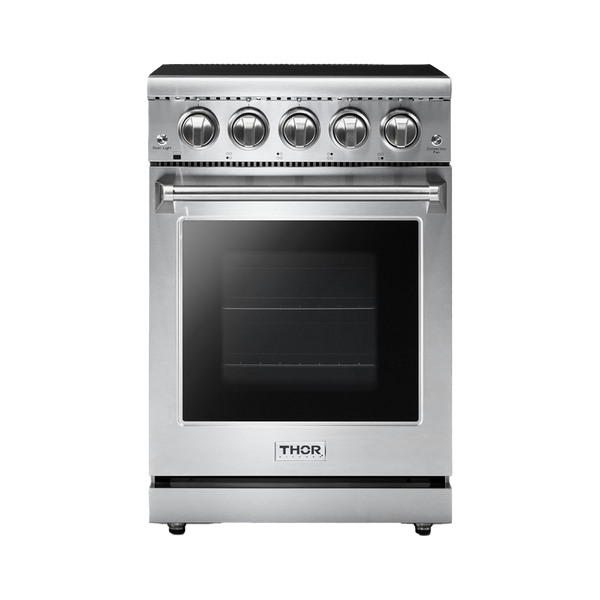 24 inch Pro-Style Electric Range - Radiant Top