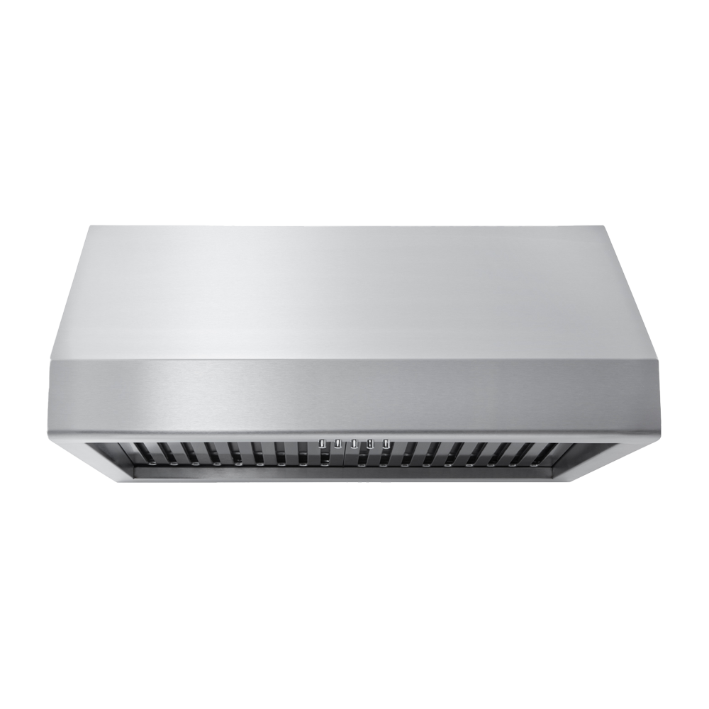 24"" Pro Style Hood Under Cabinet Range Hood with Anti-Fingerprint Finish 11"" High - 500 CFM"