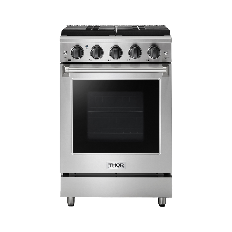 24 inch Pro Style Stainless Steel Gas Range