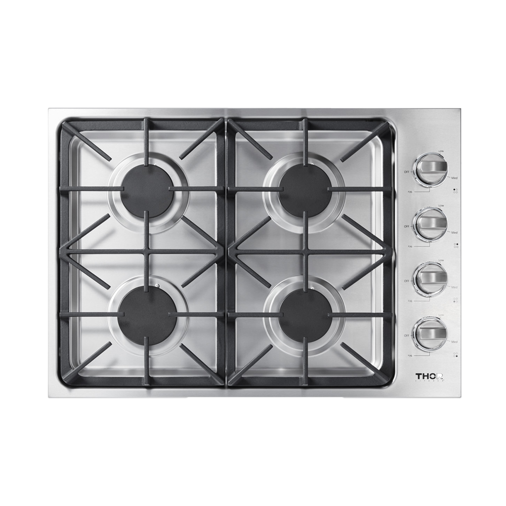 30 Inch Professional Drop-In Gas Cooktop