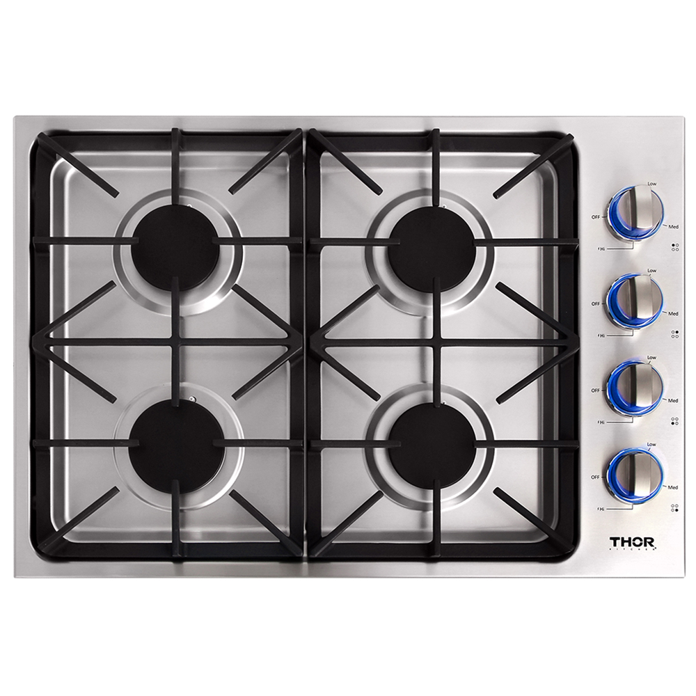 30 Inch Professional Drop-In Gas Cooktop