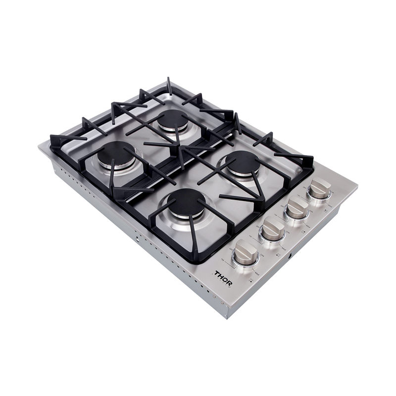 30 Inch Professional Drop-In Gas Cooktop
