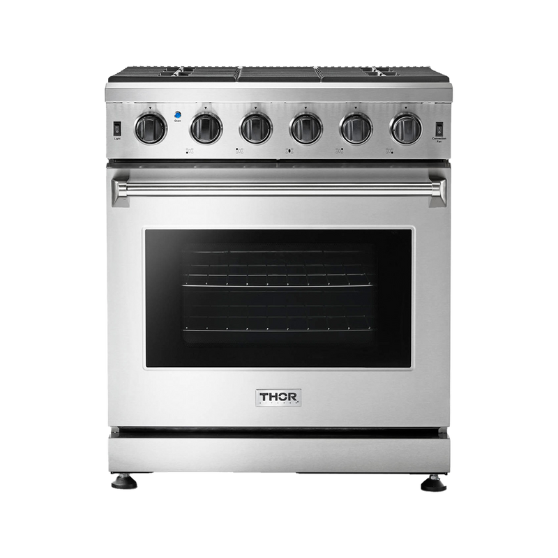 30 Inch Professional Stainless Steel Gas Range