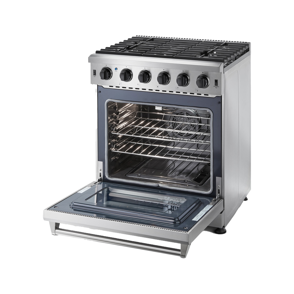 30 Inch Professional Stainless Steel Gas Range