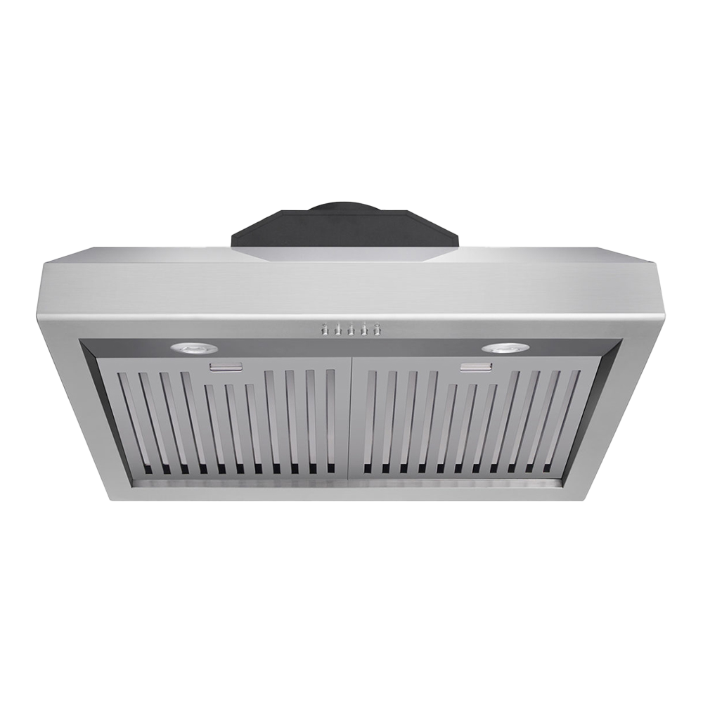 "30 "" Pro Style Stainless Steel Under Cabinet Range Hood with Anti-Fingerprint Finish 11"" High"