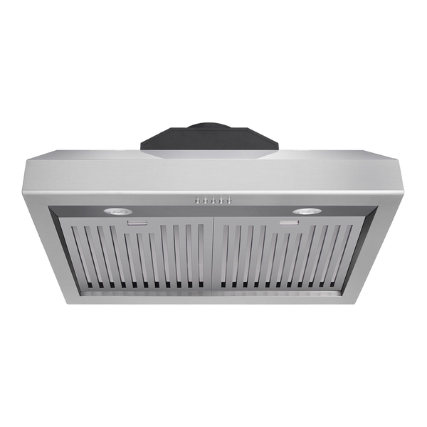 "30 "" Pro Style Stainless Steel Under Cabinet Range Hood with Anti-Fingerprint Finish 11"" High"