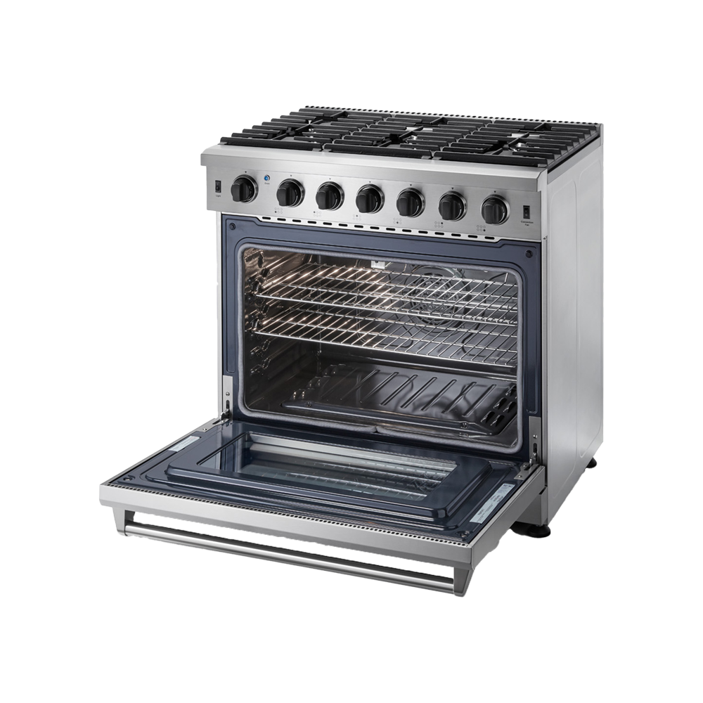 36 Inch Professional Stainless Steel Gas Range