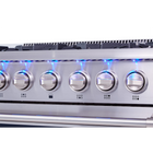 36 Inch Pro Stainless Dual Fuel Range (add 220V cord)