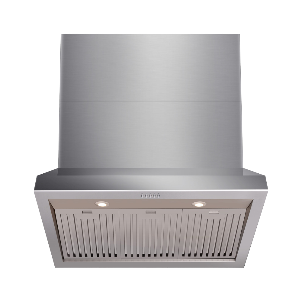"36 "" Pro Style Stainless Steel Under Cabinet Range Hood with Anti-Fingerprint Finish 11"" High"