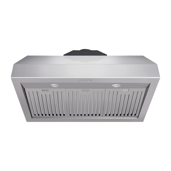 "36 "" Pro Style Stainless Steel Under Cabinet Range Hood with Anti-Fingerprint Finish 16.5"" High"