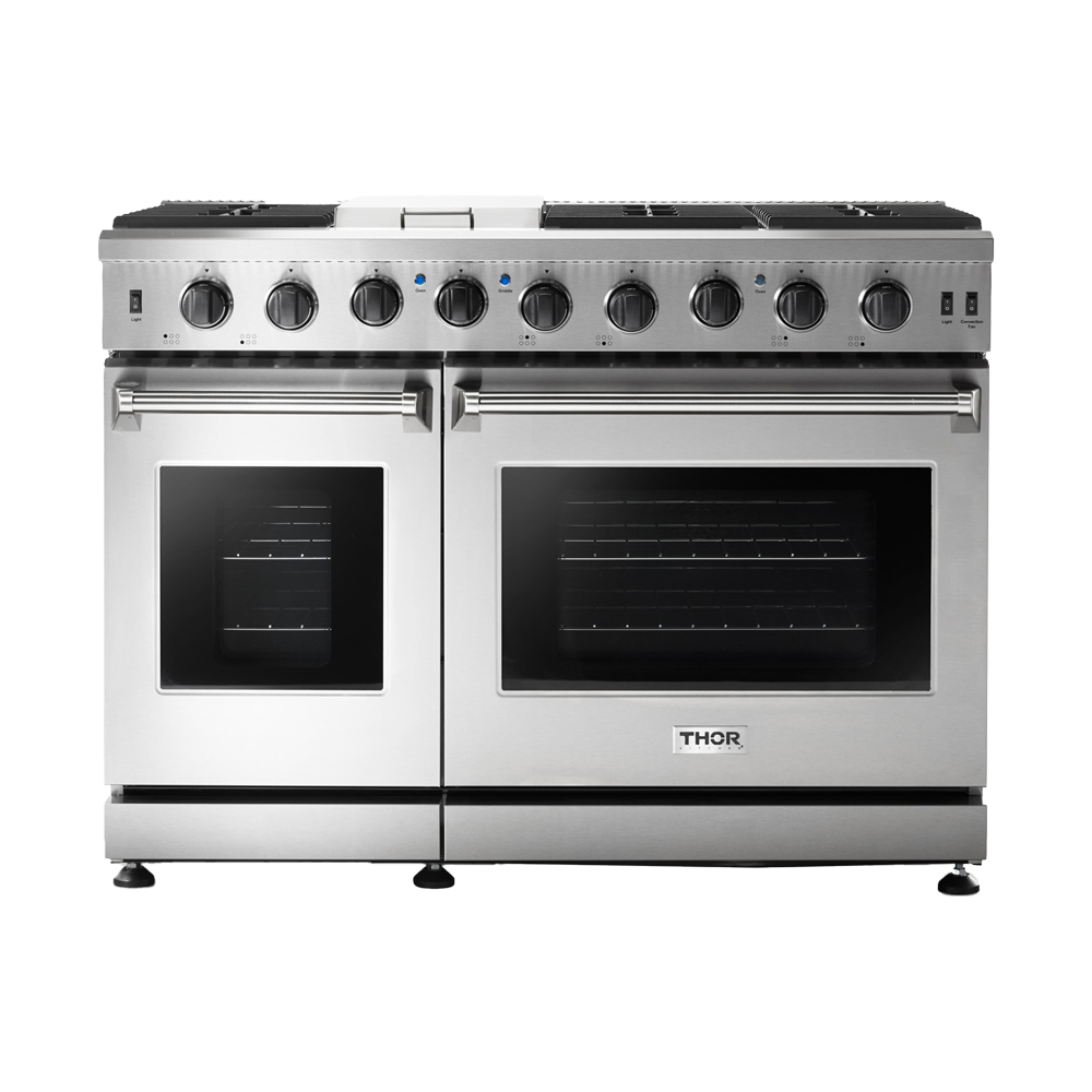 48 Inch Professional Stainless Steel Gas Range