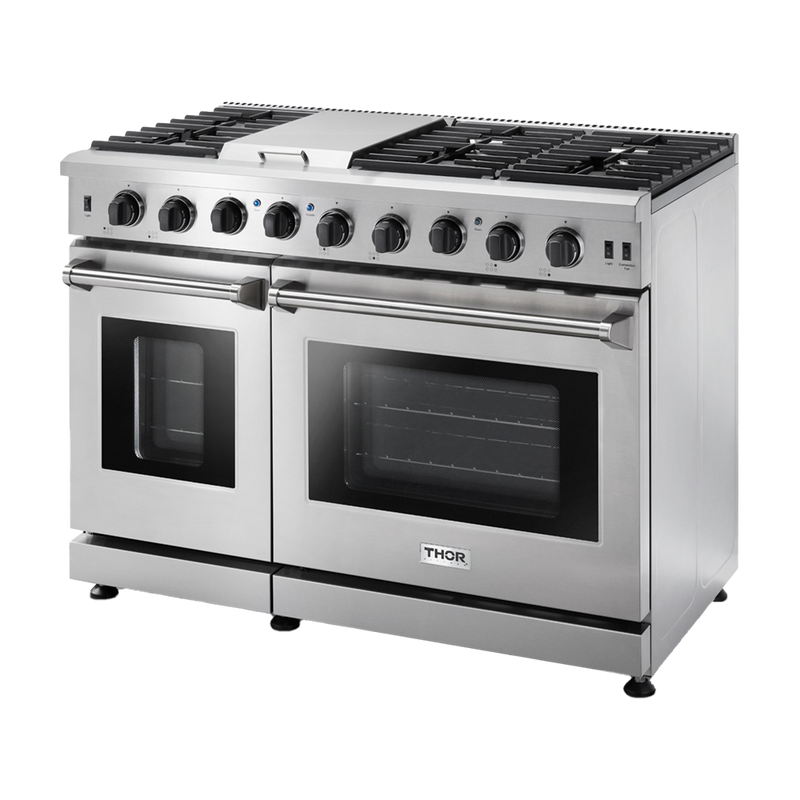 48 Inch Professional Stainless Steel Gas Range