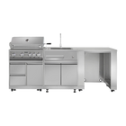 Modular Outdoor Kitchen Prep/Grill Cart (KD Construction)