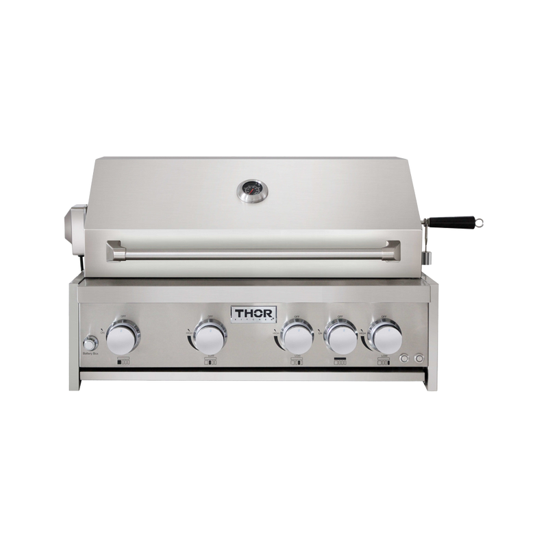 Modular Pro-Style Outdoor 304SS Propane Grill - 3 Burner & Rear Infrared