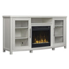 Bell'O White Stand With Fireplace Insert 54